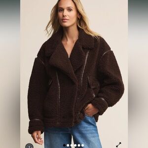 Z Supply Ari Sherpa Teddy coat
